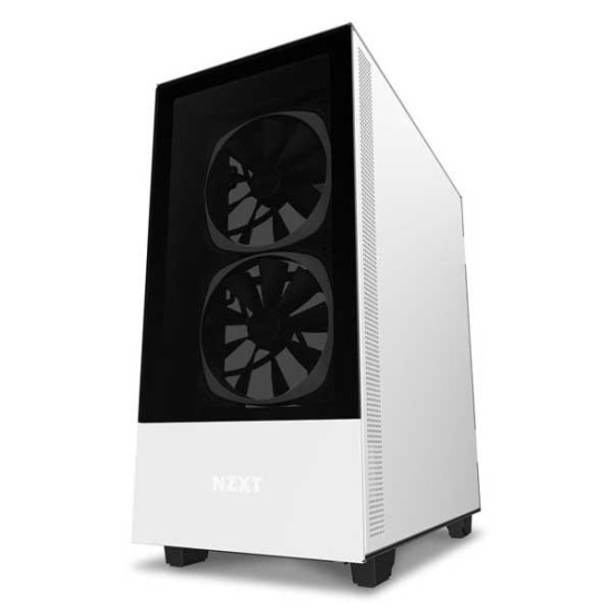 NZXT H Series H510 Elite White Compact Premium Mid-Tower ATX Case CA-H510E-W1