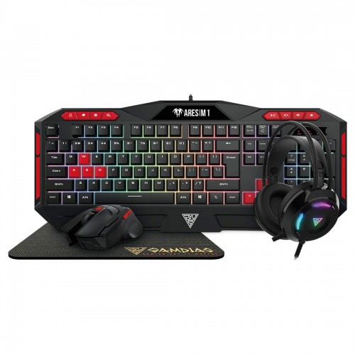 Buy Gamdias Poseidon M2 Gaming RGB Keyboard and Headset with Mouse