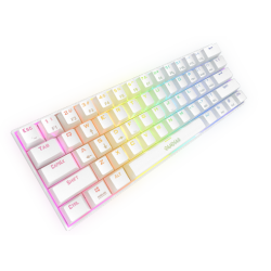 Gamdias Hermes E3 RGB Mechanical Gaming Keyboard - White