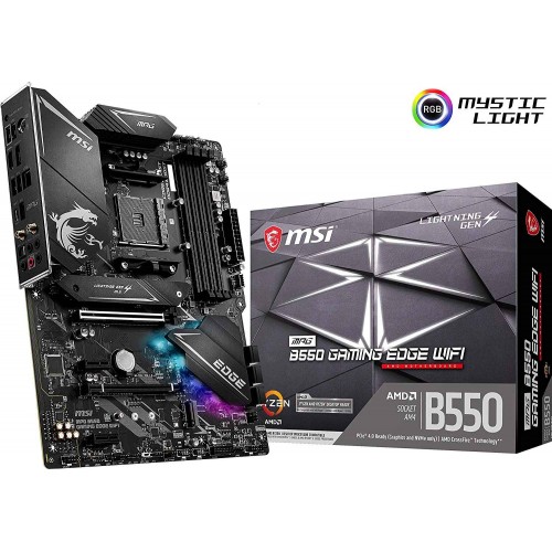 MSI PRO B550-A PRO AM4 AMD B550 SATA 6Gb/s USB 3.0 ATX AMD