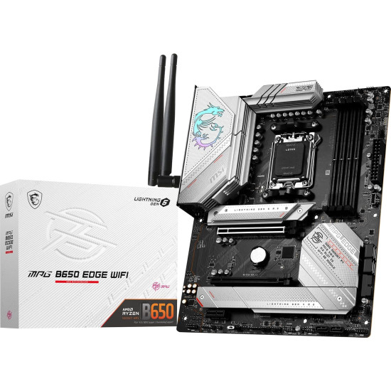 MSI MPG B650 EDGE WIFI AM5 AMD DDR5 ATX Motherboard