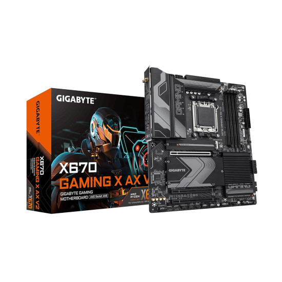 GIGABYTE X670 GAMING X AX V2 AM5 AMD ATX Motherboard