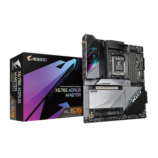 GIGABYTE X670E AORUS MASTER AM5 AMD EATX Motherboard