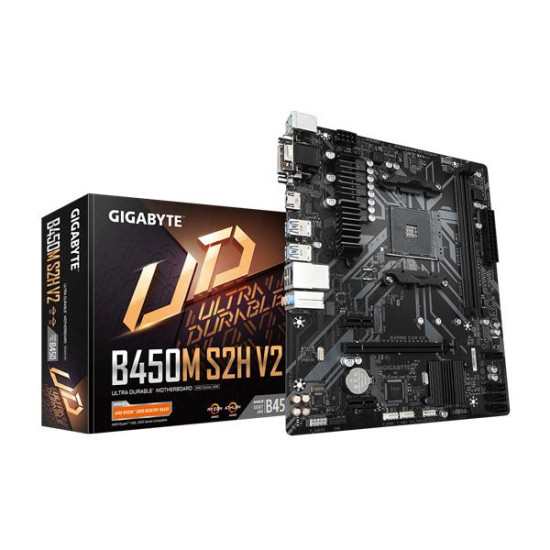 GIGABYTE B450M S2H V2 Socket AM4 AMD Motherboard