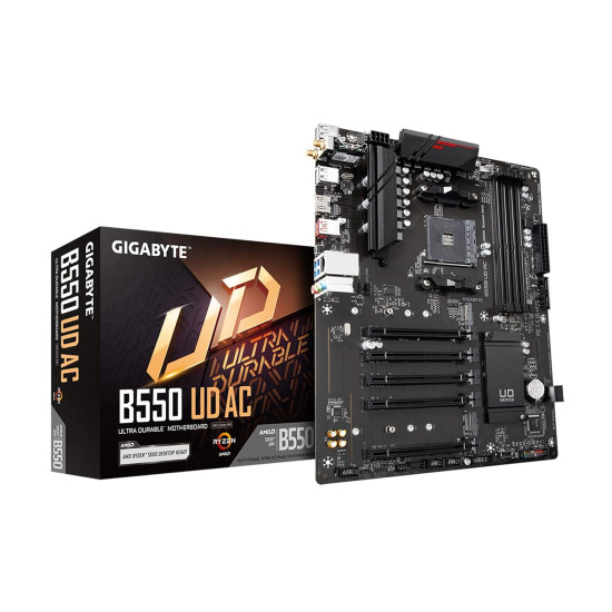 GIGABYTE B550 UD AC AM4 AMD B550 ATX Motherboard