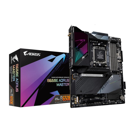 GIGABYTE B650E AORUS MASTER AM5 DDR5 AMD B650 ATX Motherboard