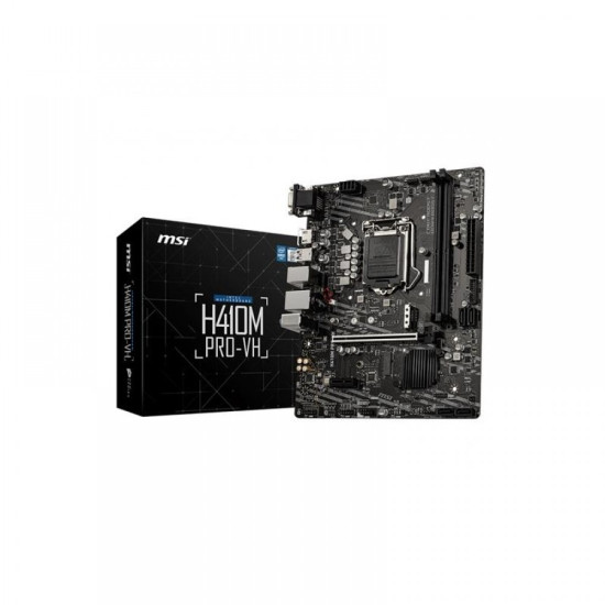 MSI H410M PRO-VH mATX  LGA 1200 Socket Micro-ATX Motherboard