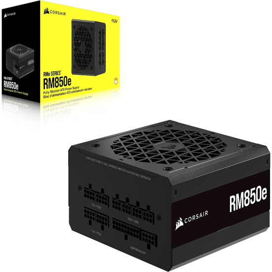 CORSAIR RM850e 850W Fully Modular 80 Plus Gold Power Supply - CP-9020263-IN