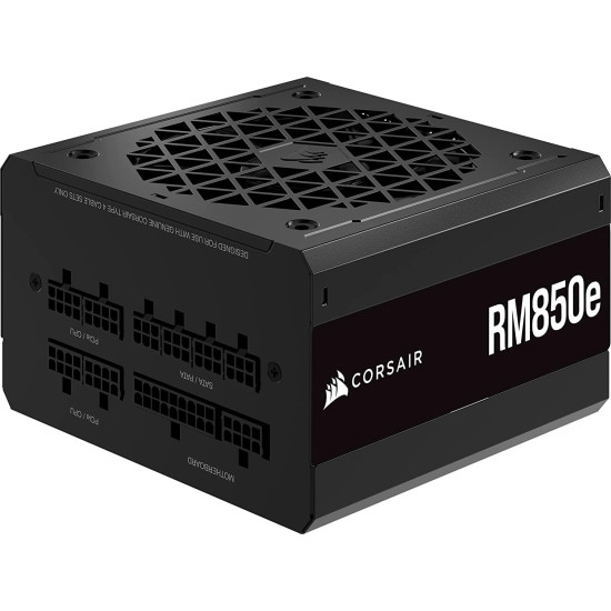 CORSAIR RM850e 850W Fully Modular 80 Plus Gold Power Supply - CP-9020263-IN