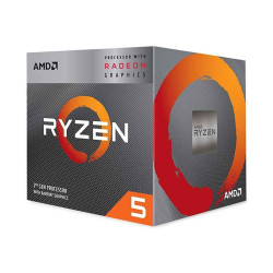 AMD RYZEN 5 3400G 4-Core 3.7 GHz (4.2 GHz Max Boost) Socket AM4 65W Desktop Processor