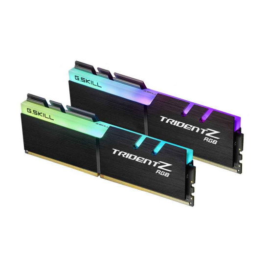 GSKILL TridentZ RGB Series 16GB (2 x 8GB) 288-Pin DDR4 SDRAM DDR4 3200 Mhz (PC4 25600) Desktop Memory Ram - F4-3200C16D-16GTZR