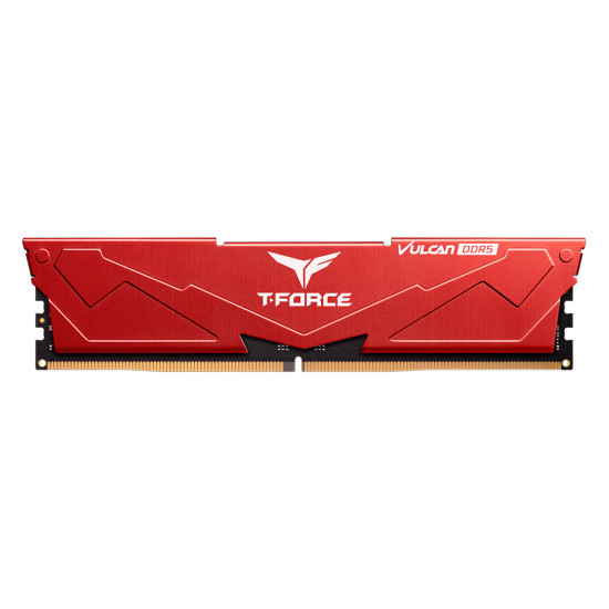 TeamGroup T Force Vulcan 8GB DDR5 5200MHz Desktop Ram - Red