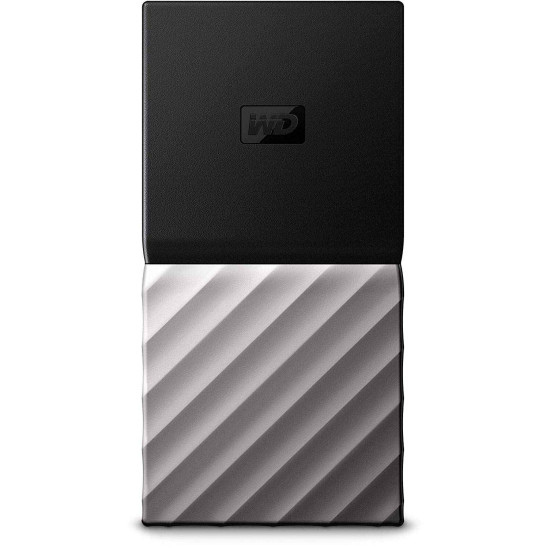 Western Digital 256GB My Passport SSD Portable Storage - External Solid State Drive - USB 3.1 - WDBK3E2560PSL-WESN