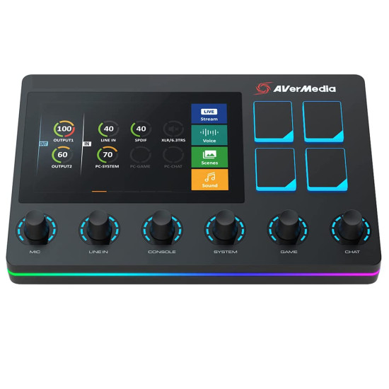 Avermedia Live Streamer Nexus Streaming Deck AX310