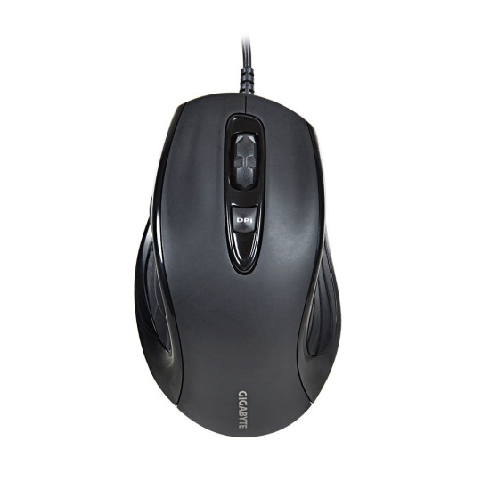 GIGABYTE GM-M6880X Metal Black 5 Buttons Wired Laser 1600 dpi Gaming Mouse