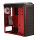 LIAN LI ARMORSUIT PC-P50R Red & Black Aluminum ATX Mid Tower Computer Case